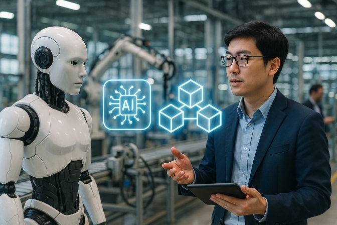 Khám phá cách AI và Blockchain Định Hình Tương Lai Kinh Doanh