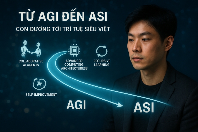 Từ AGI đến ASI: Con Đường Tới Trí Tuệ Siêu Việt