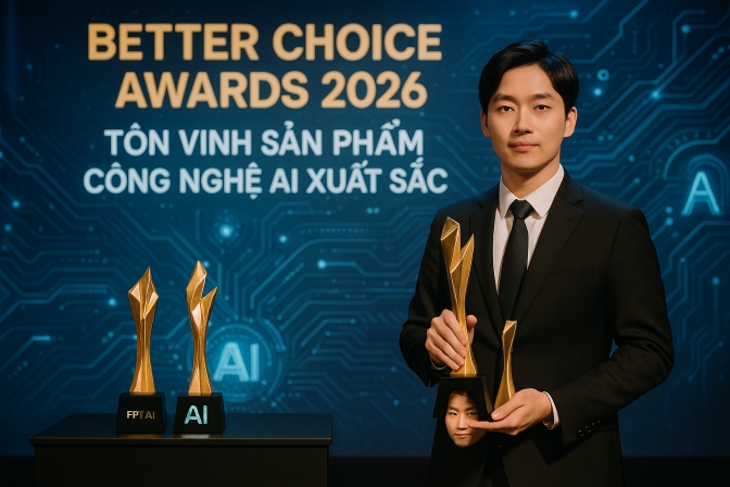 Better Choice Awards 2026: Tôn vinh Sản phẩm Công nghệ AI Xuất sắc