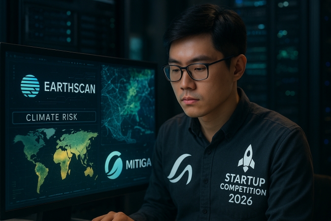 Khám Phá Hành Trình Của EarthScan và Mitiga Tại Startup Competition 2026