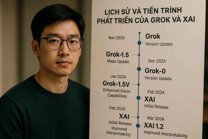 Lịch Sử Và Tiến Trình Phát Triển Của Grok Và XAI