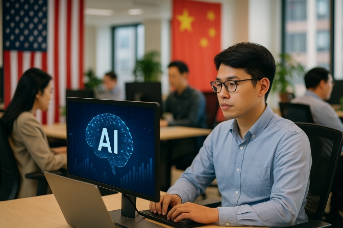 Xu Hướng AI Trong Doanh Nghiệp: Mỹ Chọn Công Nghệ Trung Quốc