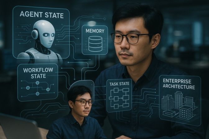Quản Lý Trạng Thái Trong AI: Từ Agent State Đến Enterprise Architecture