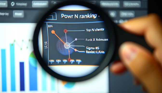 Hướng dẫn toàn diện về Top N trong Power BI và công thức RANKX