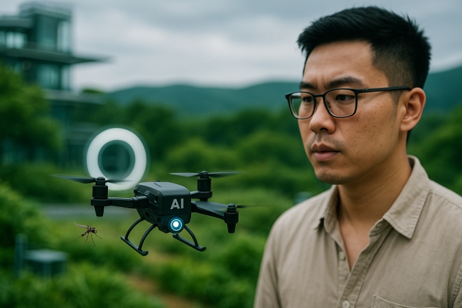 Drone AI Siêu Nhỏ và Khả Năng Tiêu Diệt Muỗi: Bước Tiến Mới Trong Công Nghệ Pháp