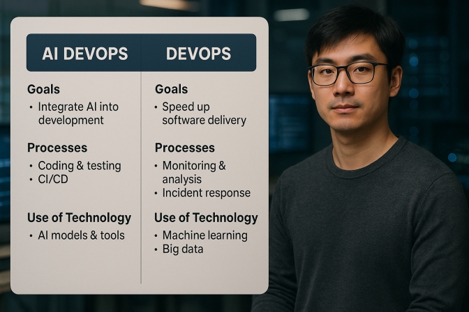 So sánh chi tiết AI DevOps, DevOps và AIOps