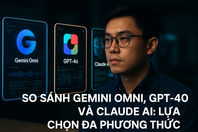 So Sánh Gemini Omni, GPT-4o và Claude AI: Lựa Chọn Đa Phương Thức