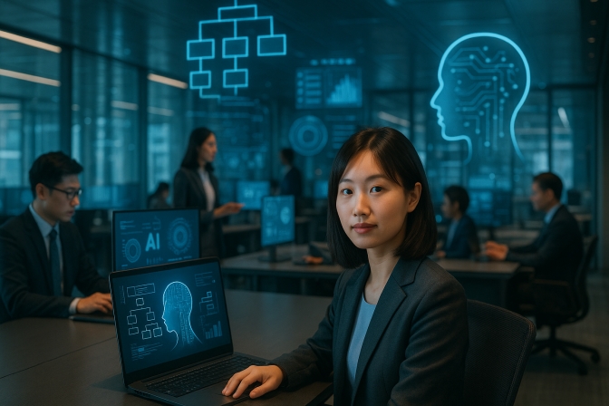 Mô Hình Tổ Chức Doanh Nghiệp AI Trong Tương Lai