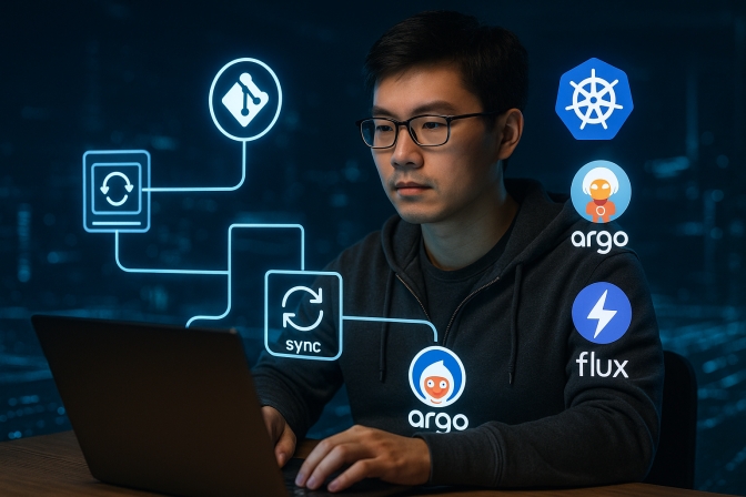 Áp Dụng GitOps để Triển Khai Kubernetes Hiệu Quả với Argo CD và Flux