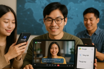 Cách Google Cải Thiện Phiên Dịch Trực Tiếp với Hỗ Trợ Tiếng Việt trong Google Meet